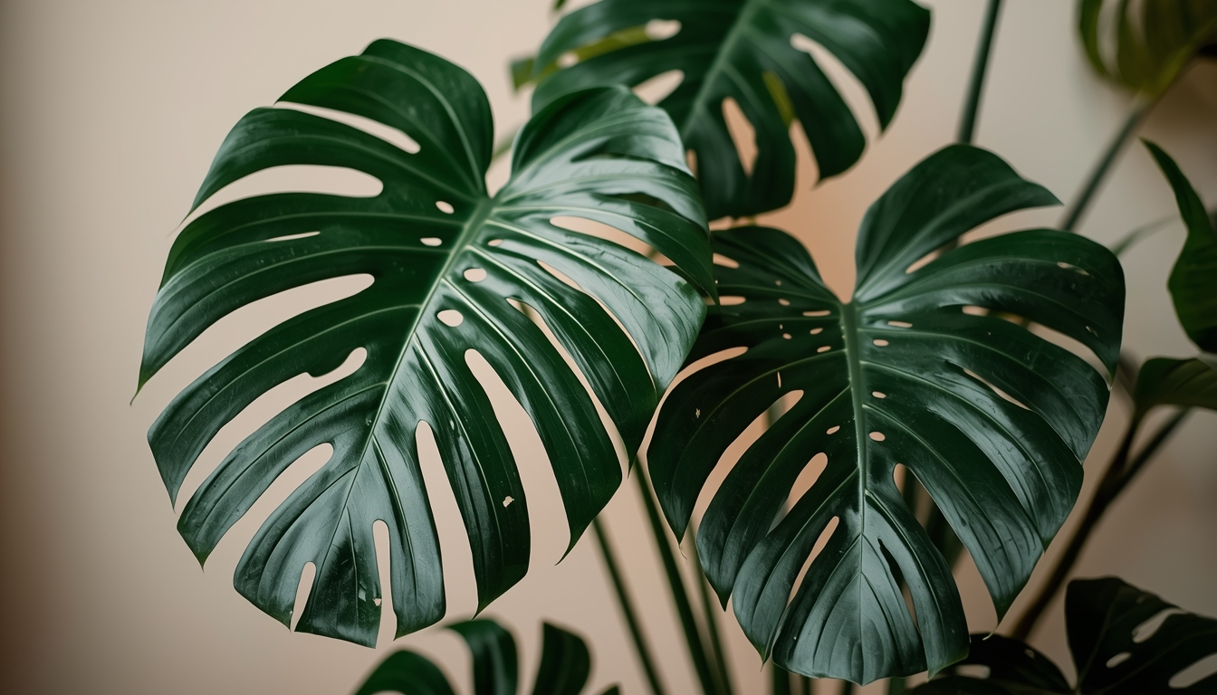 Monstera Deliciosa in pot at Quunthalkhel